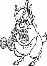 Coloring Pages Weightlifting Getcolorings Phil Hercules sketch template
