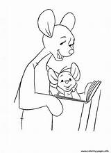 Coloring Pages Pooh Roo Kanga Mother Bear Print Teresa Winnie Color Printable Kids Getcolorings Template Popular sketch template