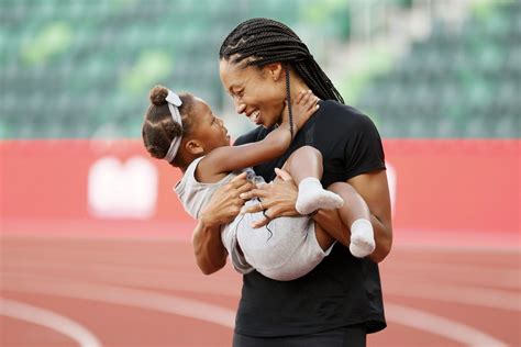 Olympian Allyson Felix Is All About Teaching Her Daughter There Isnt