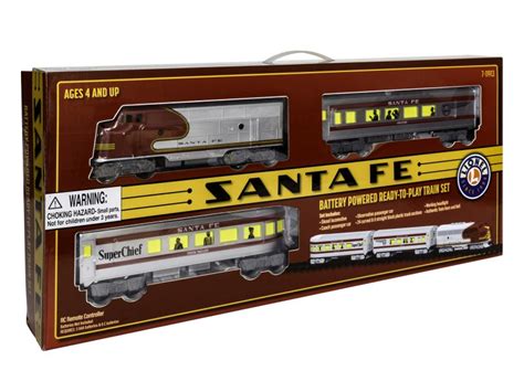 Lionel 711913 Santa Fe Diesel Ready To Play Train Set – Upland Trains
