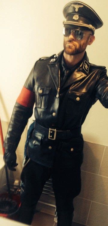 lowlyjew “ ssuperior nazi officer ” leathermen