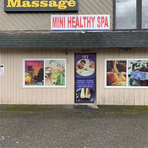mini health spa massage spa  everett