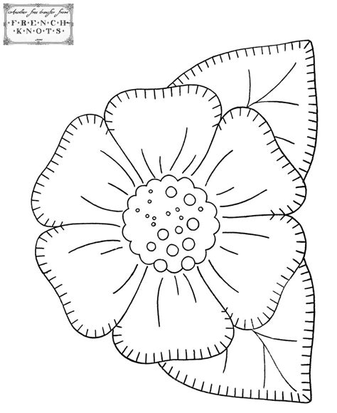 images   applique flower patterns printable