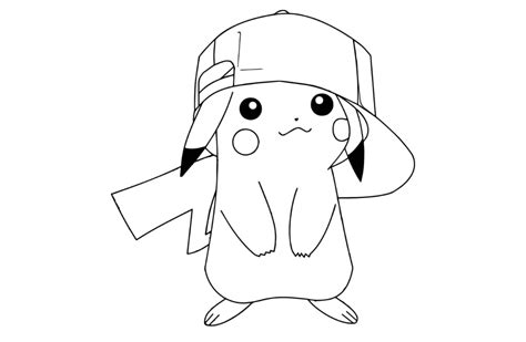 pokemon coloring pages detective pikachu  printable  adults