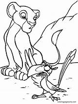 Simba Coloriage Zazu Leone Coloriages Megghy Mufasa Nala Vitani Partir Gifgratis Stampare Animati Cartoni Codes Prend sketch template