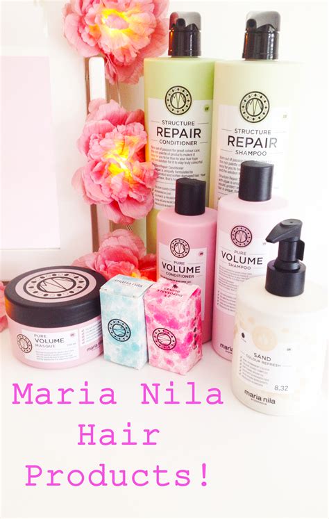 Blossoming Daydreams Maria Nila Hair Products Review