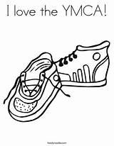 Coloring Ymca Shoes Tennis Print Favorites Login Add sketch template