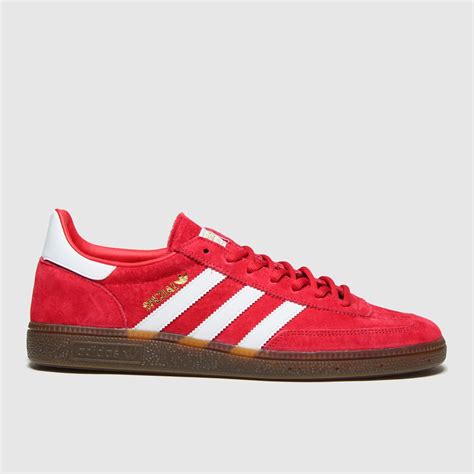 adidas red handball spezial trainers trainerspotter
