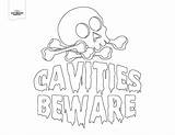 Dental Halloween Coloring Pumpkin Themed Pages Carving Patterns Printable Beware R2 Color Drawing Kins Pun Diy Navigation Post Cavities Getdrawings sketch template