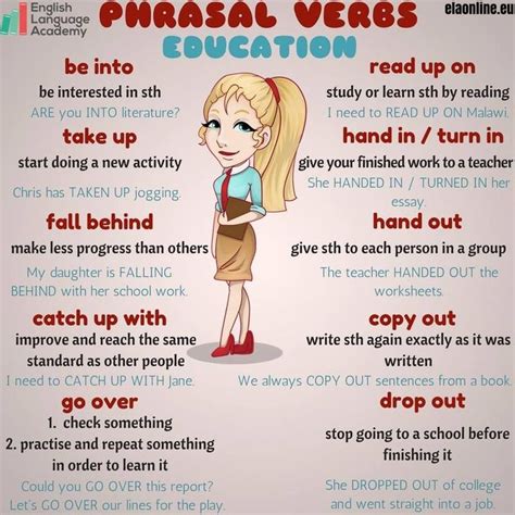 images  phrasal verbs  pinterest  pictures language  english language