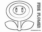 Mario Coloring Pages Bros Super Minion Visit Flower Large sketch template