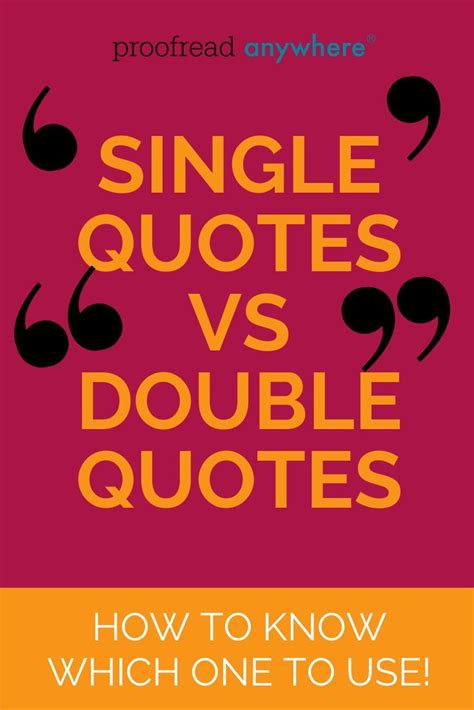 Single Quotes Vs Double Quotes – Which Should You Use Double Quote