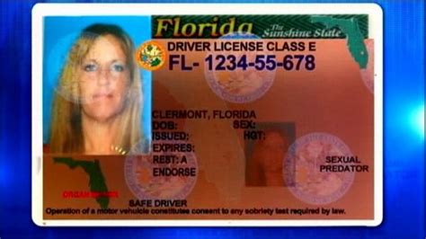 woman mistakenly labeled as ‘sexual predator on driver s license