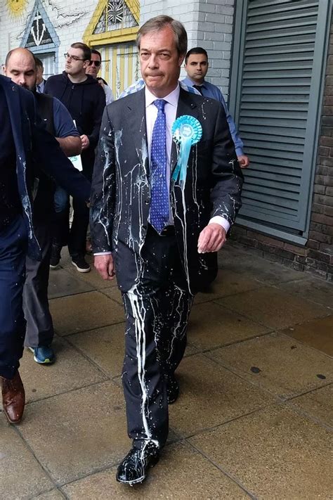 threw  milkshake    year  brexit party volunteer berkshire