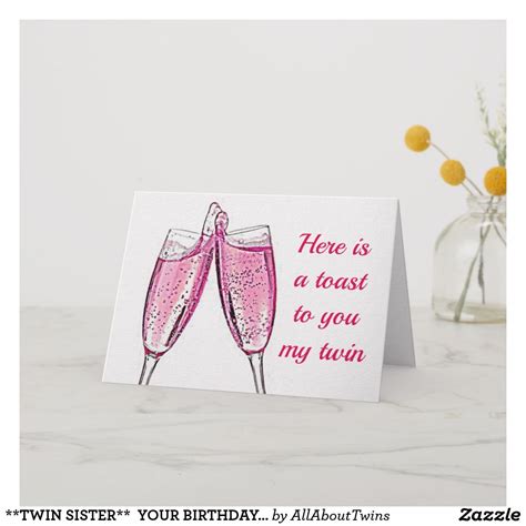 toast    twin card   glasses  champagne