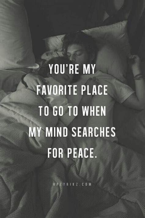 youre  favorite place     mind searches  peace