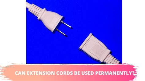 extension cords   permanently portablepowerguides