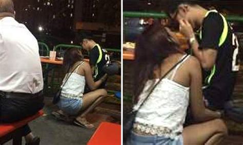 Couple At Kopitiam Takes Pda A Little Too Far Stomp
