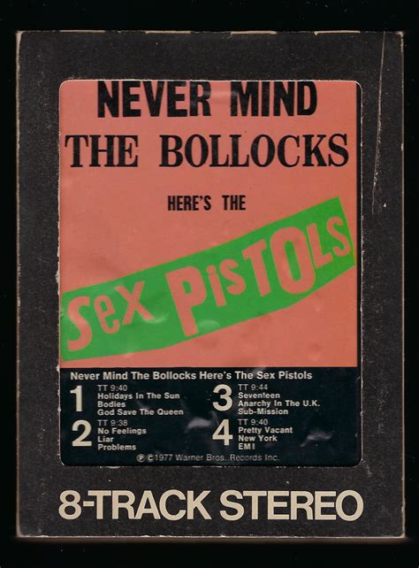 Sex Pistols Never Mind The Bollocks Here S The Sex Pistols 1977 Wb T8