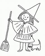 Witch Coloring Pages Witches Printable Halloween Cartoon Print Hat Popular Sheets Coloringhome Choose Board Preschool sketch template
