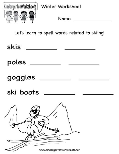 images  preschool winter math worksheets printable winter