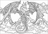 Dragon Coloriages Des Montagnes Difficiles Inspirant Benjaminpech sketch template