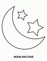 Coloring Moon Pages Sun Stars Printable Print Star Popular Azcoloring Easy sketch template