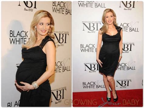 pregnant holly madison attends the 29th annual black and white ball in