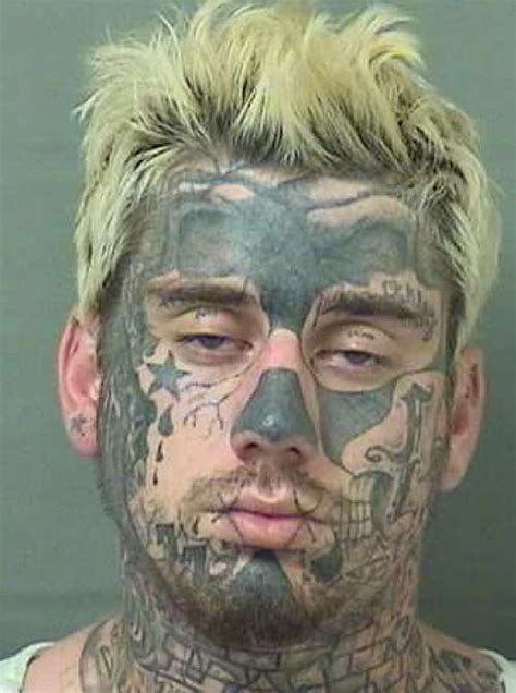 Florida Man S Wild Tattooed Mugshots Stun The Internet
