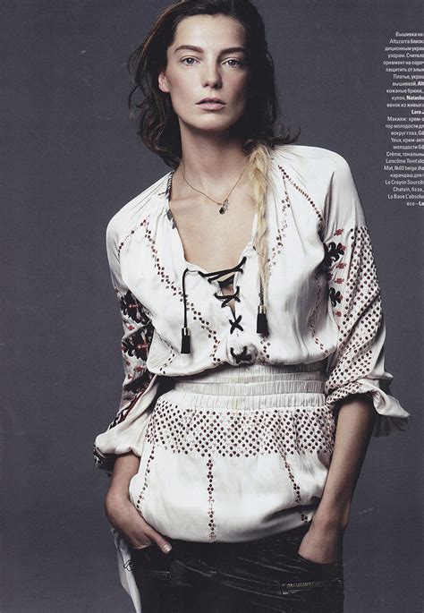 daria werbowy photographed by steven pan for vogue ukraine march 2013 — portraits of girls