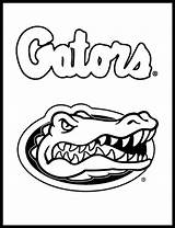 Gators Florida Coloring Pages Logo Gator State Drawing Football Silhouette Alligator Chomp Printable University Uf Sheets College Fla Template Seminoles sketch template