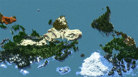 mini earth map  minecraft map