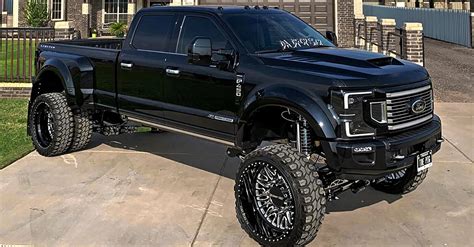 lifted ford  dually  american force wheels lftdxlvld