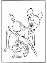 Bambi Thumper Coloring Pages Disney Flower Tattoo Printable Characters Funnycoloring Popular Kleurplaten Cartoon Coloringhome Advertisement Comic sketch template