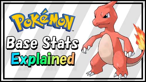pokemon base stats explained youtube