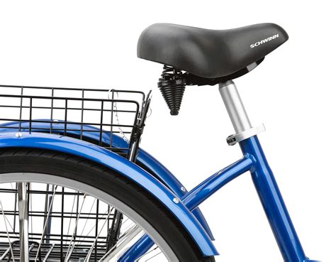 schwinn meridian adult tricycle     wheel options  step  aluminum frame