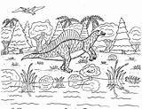 Coloring Pages Suchomimus Ouranosaurus Baryonyx Robin Great sketch template