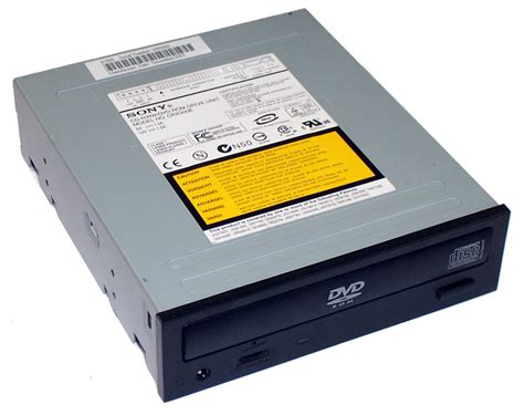 sony crxe xx ide cd rw dvd rom drive black bezel