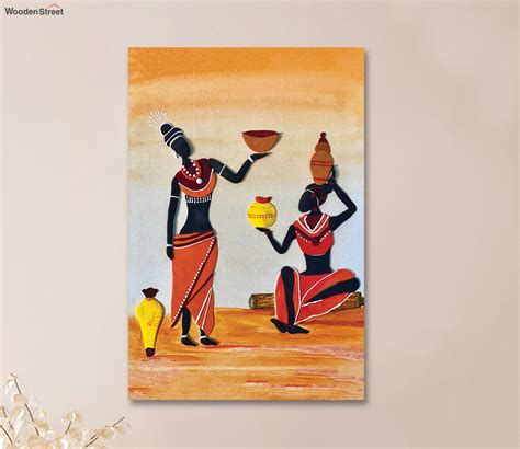 buy women  folk culture art    wall paintings   india
