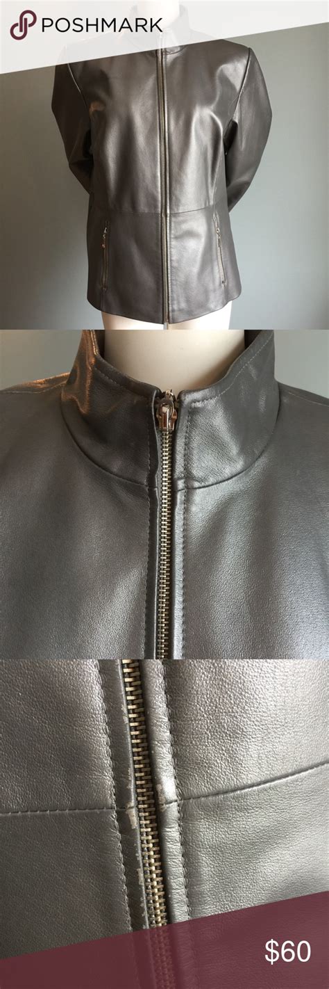 silver leather jacket silver leather jacket luxury jacket fashion