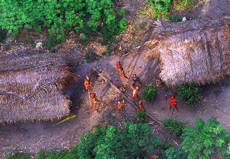 members   uncontacted tribe encountered   brazilian state  acre north sentinel
