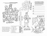 Lds Activity Sheet Pages Coloring Printable Saints Latter Print Size sketch template