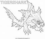 Shark Coloring Pages Scary Basking Color Getdrawings Getcolorings Colorings sketch template