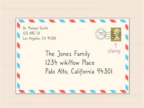 write address postcard