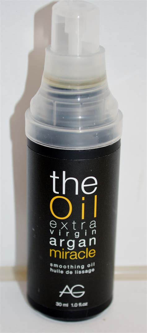 ag  oil extra virgin argan miracle smoothing oil  oz