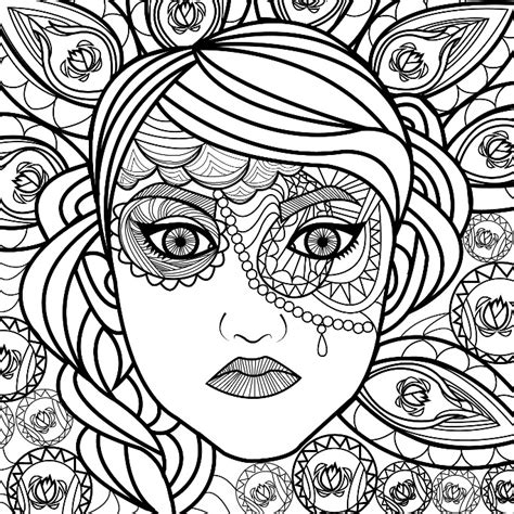 lady coloring pages  getcoloringscom  printable colorings
