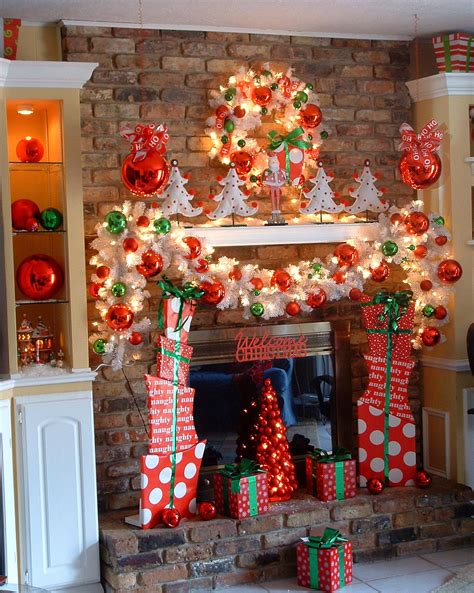christmas mantel decorations ideas   year
