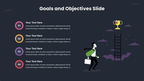 goals  objectives powerpoint  slidekit