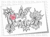 Coloring Cancer Pages Adult sketch template