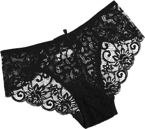Nbsla Sexy Panties For Women Ladies Underwear Mid Waist Lace Hipster